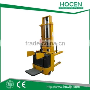 Manual Hand Stacker Electric Forklift, Semi Electric Stacker thumbnail-1