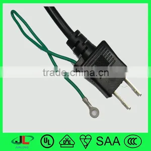 Japan 2 Pin Plug, PSE Approval 2 Pin Plug, 125V Power Cable Plug thumbnail-1