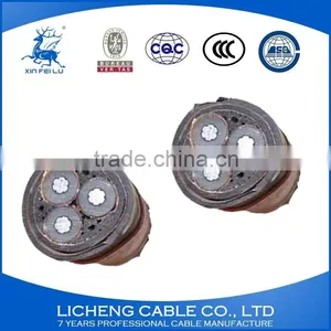 3*50mm2- 0.6/1kv Aluminum Conductor 3 Core XLPE Insulated PVC Sheathed Steel-tape Armoured Power Cable-YJLV22 thumbnail-3