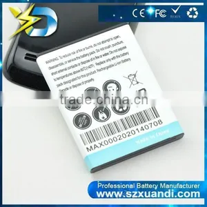 6000mah 3.8v Battery for I9190 White Label Thick Battery thumbnail-3