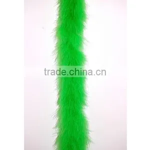 Fluffy Marabou Boa-neon Green thumbnail-1