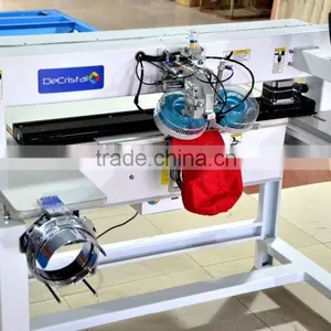 CE Approved Automatic Rhinestone Setting Machine for Hat thumbnail-1