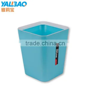 Colorful 24 CM Square Plastic Cheap Trash Can thumbnail-4
