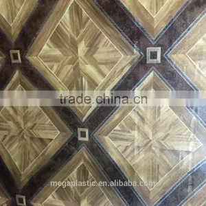 PVC Floor Covering for Indoor Usage/ Natural Wood Looking Plastic thumbnail-4