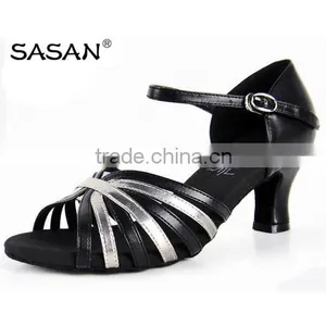 Woman Salsa Dance Shoes Tango Dance Shoes Medium Heel Dance Shoes thumbnail-1
