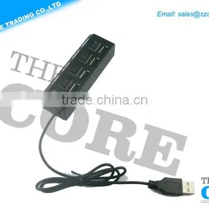 Individually Switch Four in One USB Hub, Good Quality 2.0 USB Husbs,4 Port USB Hub thumbnail-1