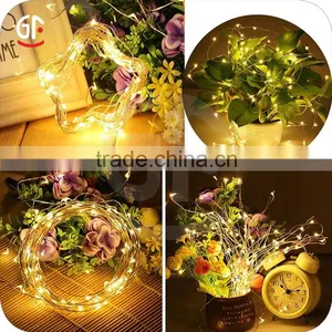 China Party Favor Latest Types Button Battery Operated Copper Wire Lighting String thumbnail-6