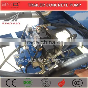 HOT Sale! 20m3/h Diesel Engine Small Concrete Pump for Sale in China With Top Quality thumbnail-2