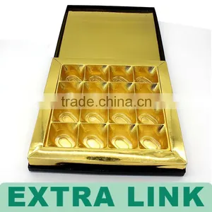 Extra Link Custom Design Cardboard Chocolate Swiss Gift Packaging Boxes With Insert Tray thumbnail-2