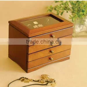 China Wooden Custom Jewelry Box for Jewelry thumbnail-5