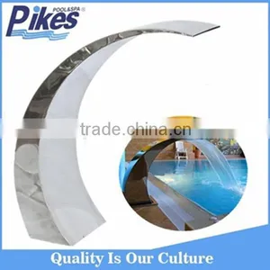 Water Fountain Equipment Stainless Steel Waterfall for Swimming Pool thumbnail-1