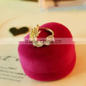 Sex Women Crystal Diamante Alloy Mask Rings thumbnail-1