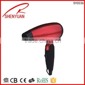 China Cheap Supplier Dual Voltage dc Motor Home Use Salon Electric Hairdrier Travel Portable Equipment Hair Dryer thumbnail-1