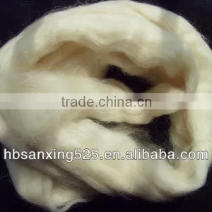 60S 24.1um 72mmh 100% Pure High Quality Australia Scoured Wool Top thumbnail-1