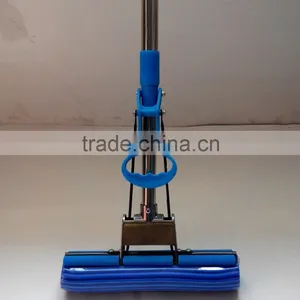 2016 New Telescopic Stainless Steel Roller PVA Mop Great Absorbent PVA Mop thumbnail-1