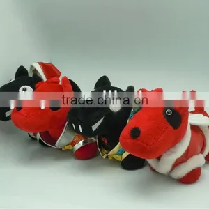 Funny Plush Pet Dog With Clothes thumbnail-1