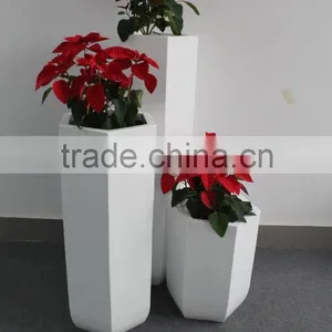 Fiberglass Planter Plants Container and Flowers Pots thumbnail-1