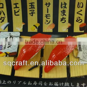 Fake Tuna Sushi the Best Refrigerator Magnet From Japan Traditional Culture/Fake Sushi Food/Replica Sushi Food by Handmake Decor thumbnail-1