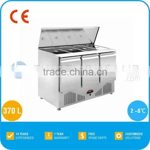 2017 Salad Refrigerator Counter- CE, 350 L, Salad Bar With Carbinet, TT-SL1365DR3K-S thumbnail-1