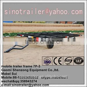 Toilet Trailer Chassis Mobile Trailer thumbnail-2