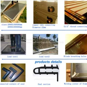 High Efficiency Solar Thermal Collector of White Frame,grid Absorber thumbnail-4