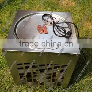 Most Effective Low Nosie Single Flat PanThailand Fried Ice Cream Machine/ Used In Food Truck Fry Ice Cream Machine thumbnail-2