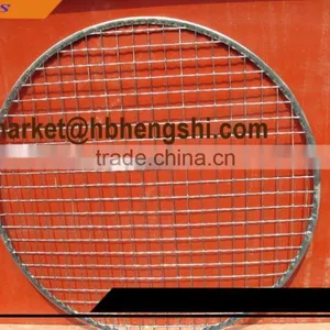 Round Galvanized Barbecue Grill Wire Mesh / BBQ Grill Netting Price (factory) thumbnail-2