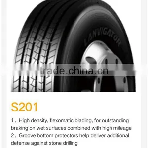 High Quality Radial Truck and Bus Tyre/tire S201 Full Sizes for Long March/haul thumbnail-3