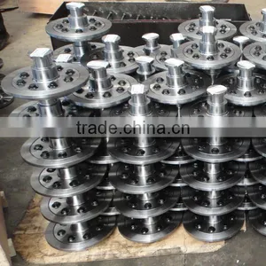 Hot Sale 18kg 40Cr Trailer 3.5" Bolted King Pin thumbnail-1
