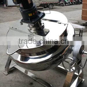 Industrial Jacketed Stainless Steel Jam Making Kettle thumbnail-1