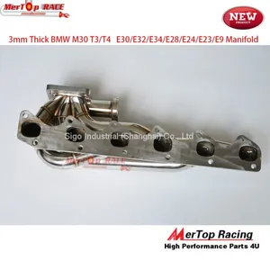 Mertop Race 3mm Thick Schedule 40 Manifold for B** M30 T4/T3 Turbo E30/E32/E34/E28/E24/E23/E9 thumbnail-4