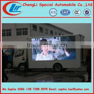 Outdoor Full Color Advertising Truck/panel/billboard Screen Truck thumbnail-1