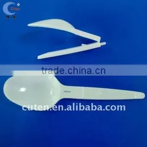 Foldable Disposable Plastic Soup Spoon thumbnail-1