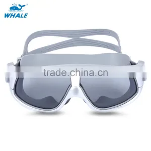 Whale Unisex Professional Colored Lenses Dving Swimming Goggles Anti-fog UV Protection For Diving Swimming thumbnail-2