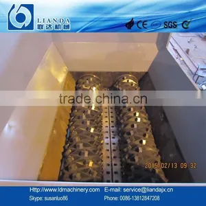 Single Double Shafts Shredder for Waste PE Film thumbnail-1