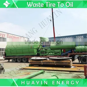 Garbage Recycling Machinery Tire Pyrolysis Plant for Sale thumbnail-1