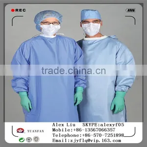 High Strength SS / SMS Non-woven Fabric Used in Medical Protective Clothing thumbnail-2