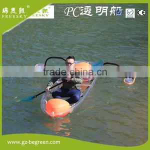 Begreen 2017 Summer Stlye Water Sport Kayak Transparent With Kayak Stabilizer thumbnail-6