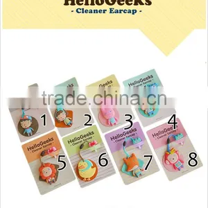 Creative Silicon Earphone Dustproof Plug for Mobile Phone /Cute Design Earphone thumbnail-6