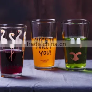 16oz Clear Glass Tea Cups Glass Juice Cup thumbnail-4