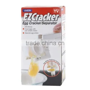 Factory Direct Sale Food Grade Plastic EZ Egg Cracker thumbnail-2