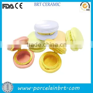 Wedding Gift Different Color Porcelain Mini Macaron Box thumbnail-1