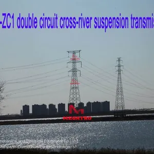 MEGATRO 750kV Double Circuit Cross-river Suspension Transmission Tower thumbnail-2