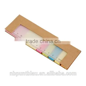 Blocknotes With Ruler,sticky Notes and Book Markers thumbnail-1