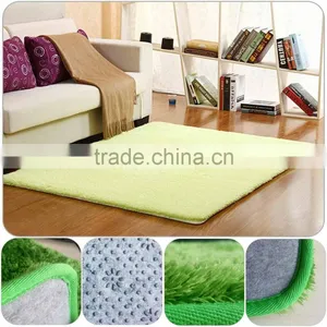 Shaggy Anti-slip Bathroom Bedroom Decoration Tufted Rug Carpet thumbnail-1