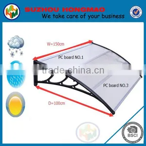 Europe Design Clear PC Plastic Garden Gazebo Awnings Used for Sale thumbnail-2