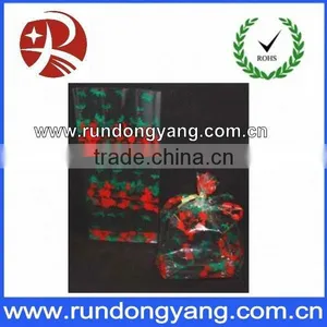 Colorful Christmas Plastic Gift Bags Hot Sale thumbnail-1