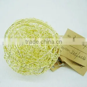 Set of Five Metal Christmas Gift Ball for Wholesale thumbnail-1