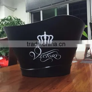 The Most Popular Beautiful Cheap Customized Plastic Big Beer Ice Bucket thumbnail-5