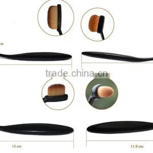 2016 Tooth Brush Liquid Foundation Finest Fiber CosmetIc Brush Oval Makeup Brush thumbnail-5